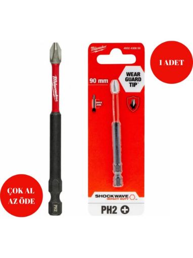 MİLWAUKEE MATKAP UCU YILDIZ 90 MM PH2 resmi