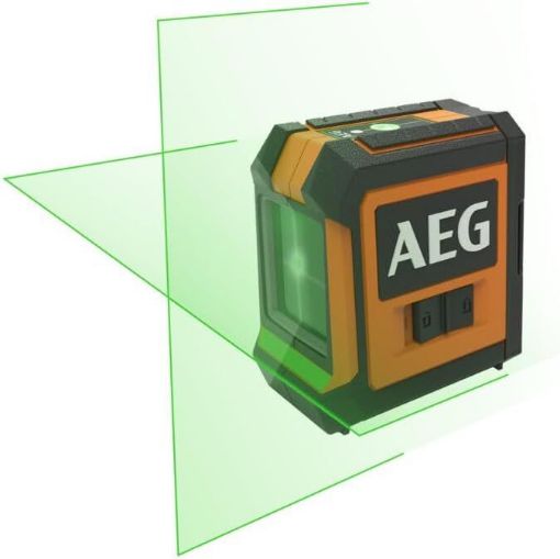 AEG CLG220-K 2 ÇİZGİLİ YEŞİL LAZER METRE KİT resmi