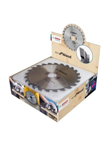 BOSCH 190 MM 24 DİŞ ELMAS SUNTA TESTERE 10 LU resmi