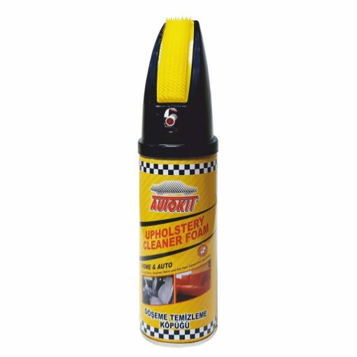 AUTOKİT DÖŞEME TEMİZLEME KÖPÜĞÜ FIRÇALI 500 ML resmi