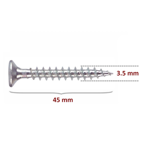 3,5*45 SUNTA VİDASI resmi