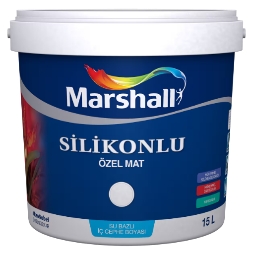 MARSHALL ÖZEL MAT 7,5 LT BW BAZ SİL. İÇ CEPHE resmi