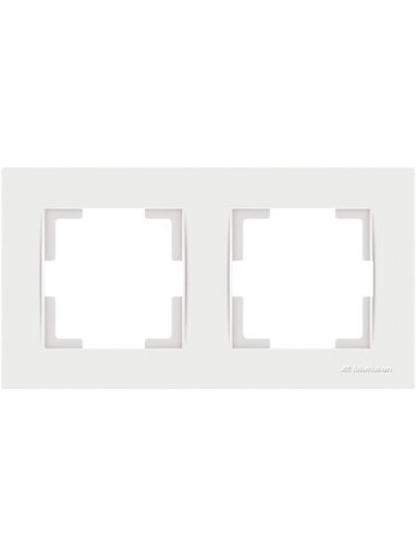 MUTLUSAN İKİLİ ÇERÇEVE BEYAZ resmi