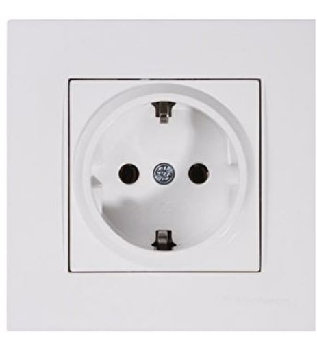 MUTLUSAN KAP. TOP. PRİZ BEYAZ resmi