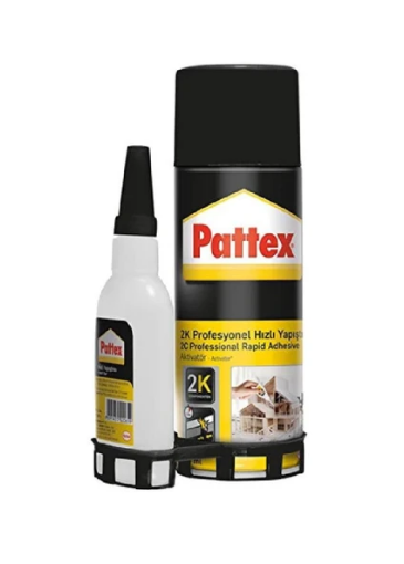 PATTEX HIZLI YAPIŞTIRICI 2K PROF. 200+35 ML resmi