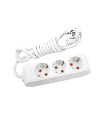 GRUP 3LÜ PRİZ VİKO 3 MT TOP. KAB.Ç.K. resmi