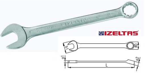 İZELTAŞ KOMBİNE ANAHTAR 10 MM resmi