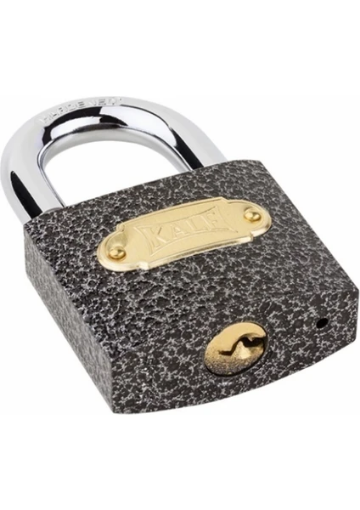 KİLİT ASMA SİYAH KALE 30 NO resmi