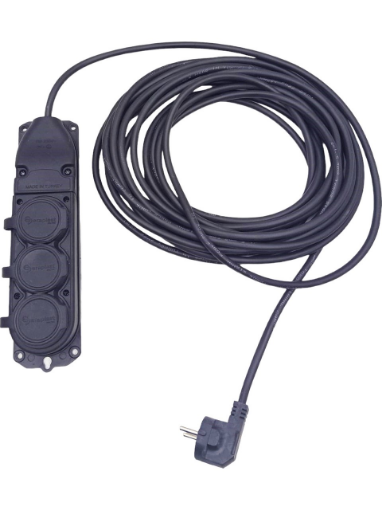 GRUP 3LÜ PRİZ KAUÇUK 10 MT 3*1,5 resmi