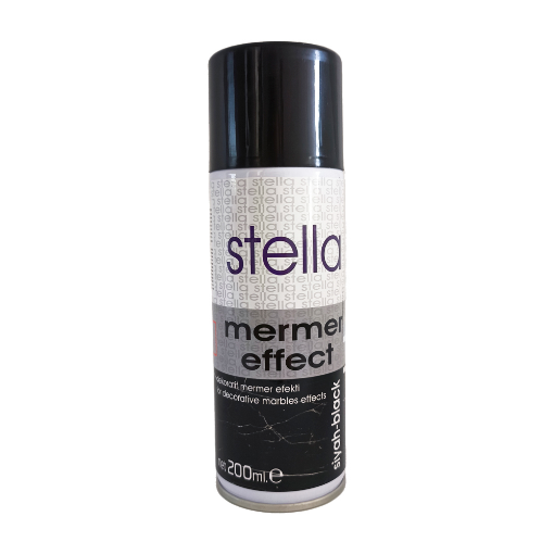 STELLA SPREY SİYAH MERMER EFEKT 200ML resmi