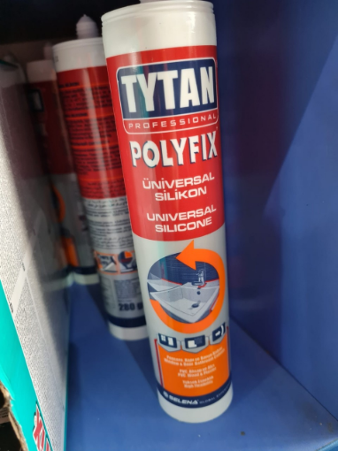 TYTAN SİLİKON ŞEFFAF 280 ML (KURUYUNCA ŞEFFAFLAŞI) resmi