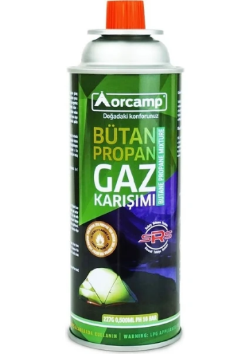 ORCAMP GAZ KARTUŞU 227ML KTS-227 resmi