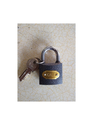 KİLİT ASMA SİYAH KALE 50 NO resmi