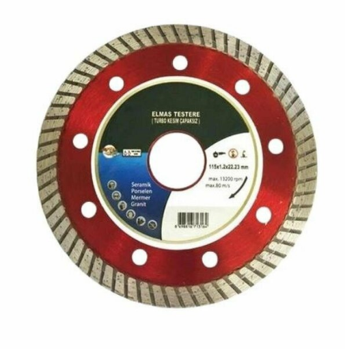 TQUE DANTELLİ ELMAS TESTERE 115 MM resmi