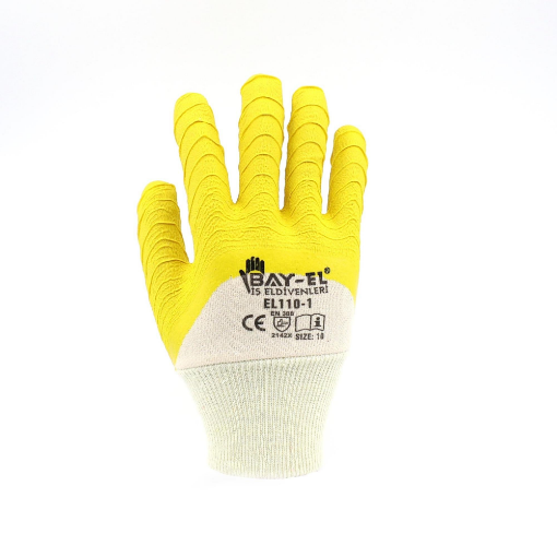 BAYEL SARI DALGALI ELDİVEN EL 260 resmi